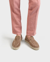 Suede Traveler Loafers Espadrilles - Men’s Loafers | 