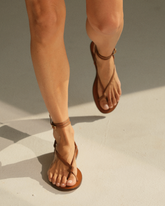 Kate Leather Knot Sandals - Women’s Sandals | 