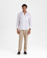 Camicia Panama In Lino | 