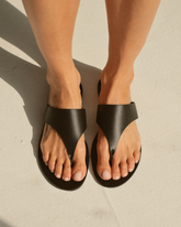 Sandali Gaia In Pelle - M56Y0 - Alex Rivière Studio X Manebí Black | 