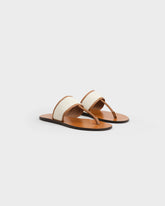 Be Canvas & Leather Thong Sandals - Women’s Sandals | 