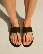 Be Canvas & Leather Thong Sandals - Women’s Sandals | 