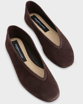 Camille Suede Ballet Flats | 