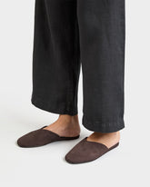 Tom Soft Suede Babouche - Women’s Mules | 