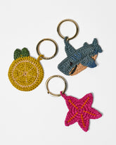 Raffia Starfish Keyring - Bags & Accessories | 
