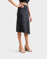 Espadrillas Diana Slingback Open-Toe con Zeppa in Soft Suede | 