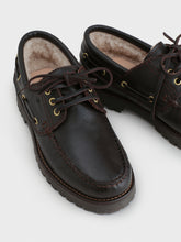 Leather and Shearling Field Moccasins - Women’s Loafers | 