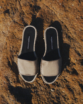 Mon Silk Satin Slide Espadrilles - Women's Shoes | 
