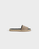 Mon Silk Satin Slide Espadrilles - Women's Shoes | 