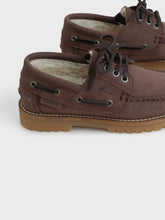 Nubuck and Shearling Field Moccasins - Women’s Loafers | 