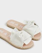 Organic Hemp Sandals With Knot | 
