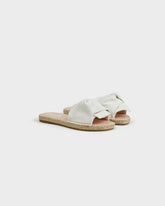 Organic Hemp Sandals With Knot - Women's Summer Sale | 