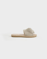 Organic Hemp Sandals With Knot - Women's Summer Sale | 