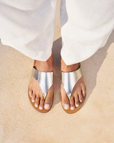 Leather Thong Sandals - Women’s Sandals | 