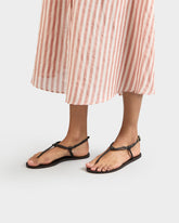 Leather Knot Thong Sandals - Women’s Sandals | 