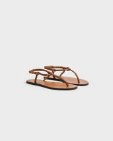 Leather Knot Thong Sandals - Women's Bestsellers | 