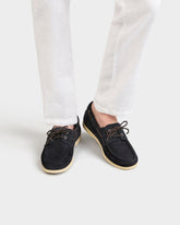 Swan Suede Boat Shoes - Luca Rubinacci x Manebí|Collab | 