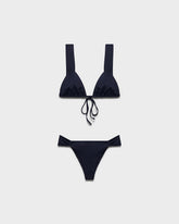 Ruched Triangle Bikini - Women’s Swimwear | 