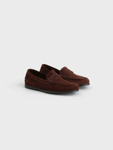 Suede Penny Loafers | 
