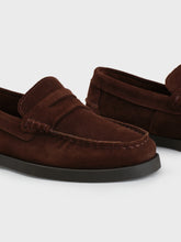 Suede Penny Loafers | 