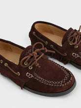 Suede Fringed Loafers | 