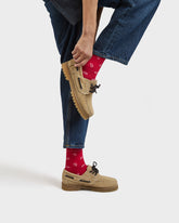 Suede and Shearling Field Moccasins | 