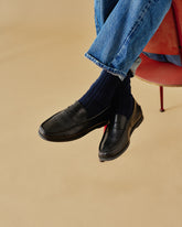 Leather Penny Loafers - Men’s Loafers | 
