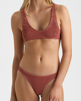 Seersucker Surf Bralette Bikini - Seersucker Fever | 