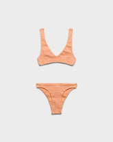 Seersucker Surf Bralette Bikini - Seersucker Fever | 
