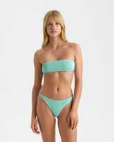 Seersucker Bandeau Bikini - Seersucker Fever | 
