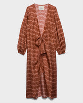 Printed Silk Galapagos Dress | 