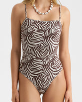 Jacquard Squared One Piece - One-Piece | 