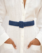 Weaving Raffia Belt - Women's Belts | 