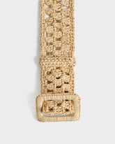 Weaving Raffia Belt - Women's Belts | 