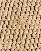 Natural Raffia Isla Pocket - Raffia Bags | 