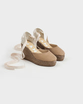 Suede Wedge Espadrilles - Wedge Espadrilles | 