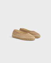Suede Ballet Flat Espadrilles - Women’s Espadrilles | 