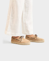 Espadrillas Boat Shoes in Suede - Scarpe Donna | 