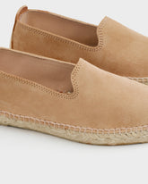 Espadrillas Suola Bassa in Pelle Scamosciata | 