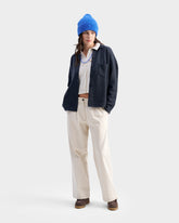 Merino Wool Harbour Overshirt - Women's Clothing Collection | 