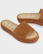 Suede Double Sole Slides | 