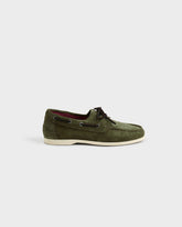 Swan Suede Boat-Shoes - Luca Rubinacci x Manebí|Collab | 
