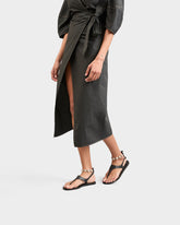 Leather Thongs Sandals With Shell Anklet | 