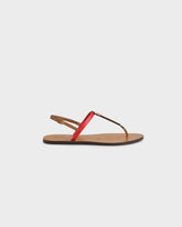 Leather Thongs Sandals - Women’s Sandals | 
