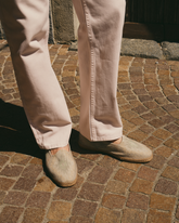 Brummel Linen Venetian Slippers - Luca Rubinacci x Manebí|Collab | 