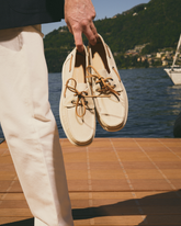 Swan Denim Boat-Shoes | 