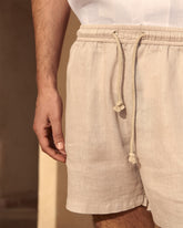Light Linen Malibu Shorts - Men's Summer Sale | 