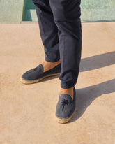 Suede Embroidered Espadrilles - Men's Summer Sale | 