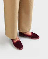 Silk Velvet Venetian Slippers - Ballet Flats & Slippers | 